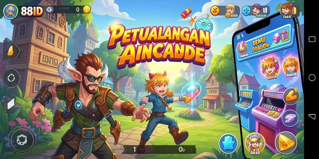Tampilan menawan gameplay seru di 88ID.