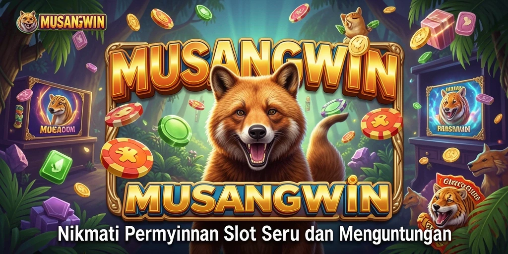 Tampilan seru gameplay Slot MUSANGWIN dengan grafik yang memukau.