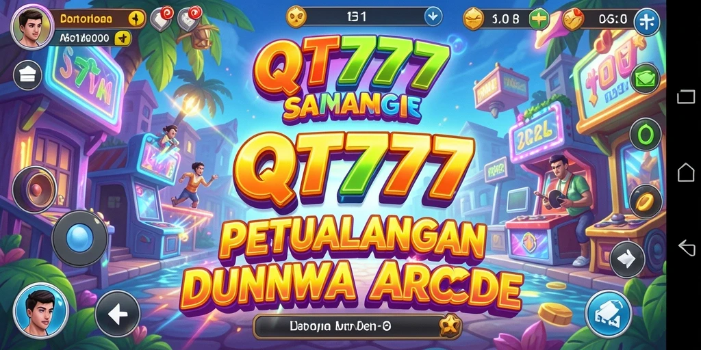 Screenshot gameplay QT777 yang menunjukkan aksi seru dalam permainan Arcade.